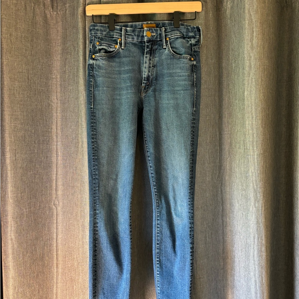 MOTHER HIGH WAISTED LOOKER JEANS